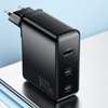 Hálózati töltő, Essager, ECT2CA-MQB01-Z, 2xUSB-C, USB-A, 140W (fekete) - 0. kép