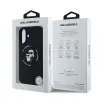 Karl Lagerfeld Liquid Silicone Karl and Choupette MagSafe tok iPhone 16 Plus-hoz Fekete - 4. kép