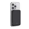 Benks Power bank 10000mAh MP07 - USB + Type C - mágneses indukciós töltéssel fekete - 1. kép