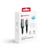 FORCELL F-ENERGY C257 USB A - Lightning kábel 2,4A 12W Cafule 1,2 m fekete - 2. kép