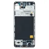 LCD kijelző + Érintőpanel Samsung A515 Galaxy A51 Fekete (Szervizcsomag) - 0. kép