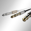 Mini jack 3.5mm AUX kábel Remax RL-L100 1m (fekete) - 2. kép