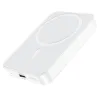 Borofone Power Bank 10000mAh Plus Reach - Type-C - PD 20W mágneses indukciós töltéssel fehér - 1. kép