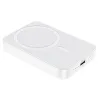 Borofone Power Bank 10000mAh Plus Reach - Type-C - PD 20W mágneses indukciós töltéssel fehér - 2. kép