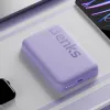 Benks Power bank 6000mAh MP10 - Type C - mágneses indukciós töltéssel - lila - 1. kép