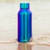 Quokka Solid vákum szigetelt vizesüveg, rozsdamentes acél kulacs 510 ml neo chrome - 1. kép
