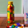 Quokka Solid Kids vákum szigetelt vizesüveg, rozsdamentes acél kulacs 510 ml color bricks - 2. kép