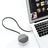 Ugreen AUX 3.5mm-es mini jack lapos kábel 1m ezüst (10597) - 1. kép
