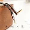 Ugreen AUX 3.5mm-es mini jack lapos kábel 1m ezüst (10597) - 2. kép