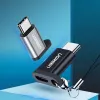 Ugreen micro Micro USB/USB Type-C átalakító adapter rögzítővel fekete - 2. kép