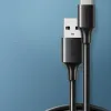 Ugreen USB/ USB Type-C kábel 3A kábel 1m fekete - 1. kép