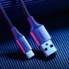 Ugreen USB/USB Type-C kábel QC 3.0 gyorstöltéssel 3A 1m szürke - 2. kép