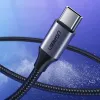 Ugreen USB/USB Type-C kábel QC 3.0 gyorstöltéssel 3A 1m szürke - 4. kép