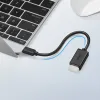 Ugreen USB/USB-C Type-C 3.0 OTG kábel/ átalakító adapter fekete - 2. kép
