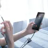 Ugreen USB Type-C - USB Type-C/3.5 mm Jack audio elosztó adapter 1.5A szürke - 4. kép