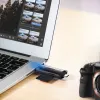 Ugreen USB Type C/ USB 3.0 SD/ micro SD kártyaolvasó szürke - 1. kép