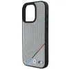 Eredeti BMW M Perforated Tricolor Line Magsafe BMHMP16L23PUPDG tok iPhone 16 Pro Grey - 4. kép