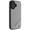 Eredeti BMW M perforált tricolor vonal MagSafe tok BMHMP16S23PUPDG iPhone 16 szürke - 2. kép
