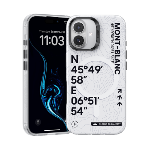 Benks Magnetic Summit Mont Blanc tok for iPhone 16 Benks Magnetic Summit Mont Blanc tok for iPhone 16