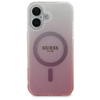  iPhone 16 rózsaszín Eredeti GUESS IML Glitter Gradient Magsafe tok GUHMP16SHGRCELP - 2. kép
