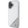 Original Case BMW M Carbon Tricolor Line Magsafe BMHMP16S23PUDTS iPhone 16 tok Szürke - 0. kép