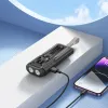 Borofone Power Bank 10000mAh BJ54 Graceful - USB + Type C - QC 3.0 PD 20W fekete - 3. kép