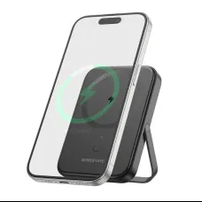 Borofone Power Bank 5000mAh BJ51 Kody - Type C - PD 20W mágneses indukciós töltéssel fekete