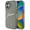 Original Case GUESS IML Heart GUHCP16MHCHGSPK tok iPhone 16 Plus-hoz fekete - 2. kép