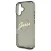 Original Case GUESS IML Heart GUHCP16MHCHGSPK tok iPhone 16 Plus-hoz fekete - 1. kép