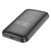 Borofone Power Bank 5000mAh BJ63 Nimble - Type C - PD 20W mágneses indukciós töltéssel fekete - 1. kép