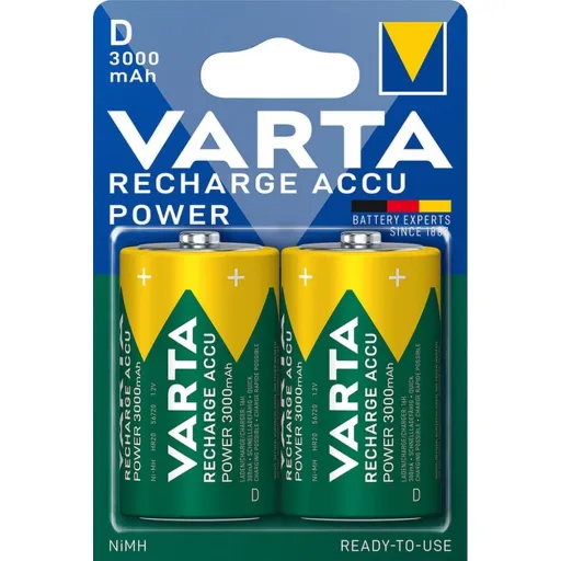 VARTA tölthető elem R20 (Type D) 3000 mAh Accu Power 2 db
