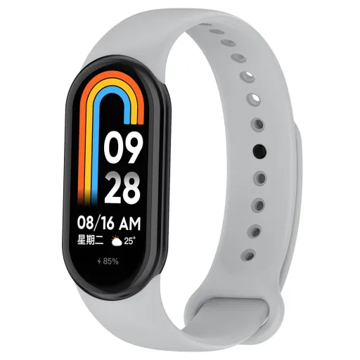 Szürke szíj Xiaomi Mi Band 8-hoz