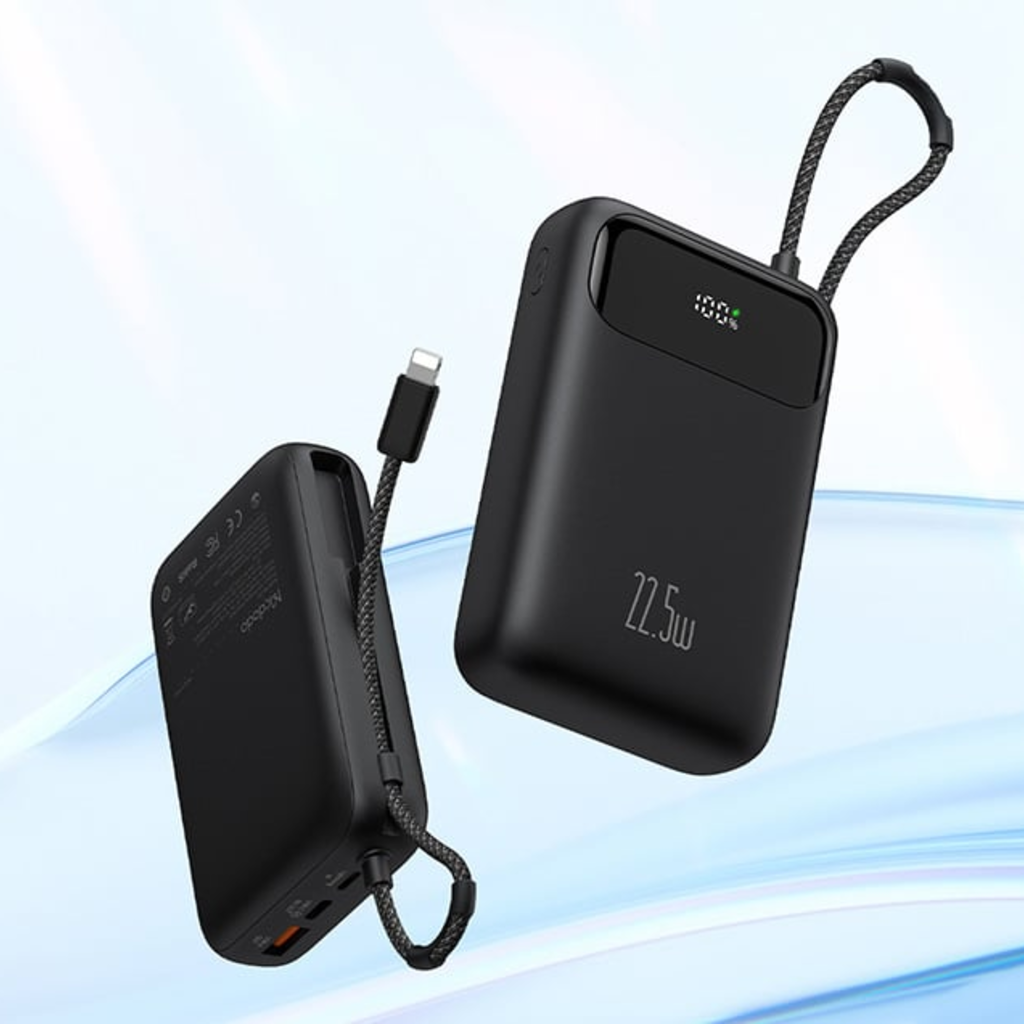 Mcdodo Power Bank MC-3710 Digitális kijelző 20000mAh, 22.5W (fekete) - 8