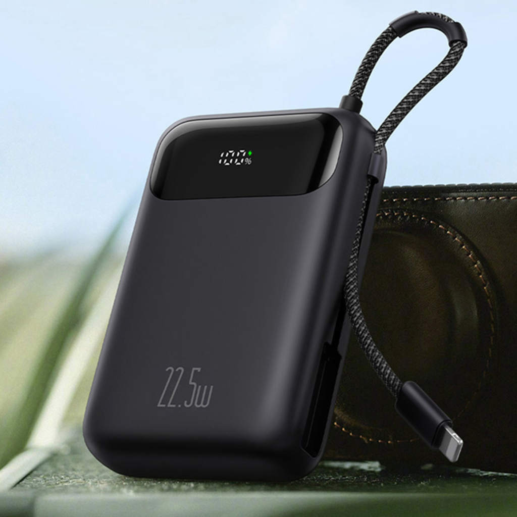 Mcdodo Power Bank MC-3710 Digitális kijelző 20000mAh, 22.5W (fekete) - 9