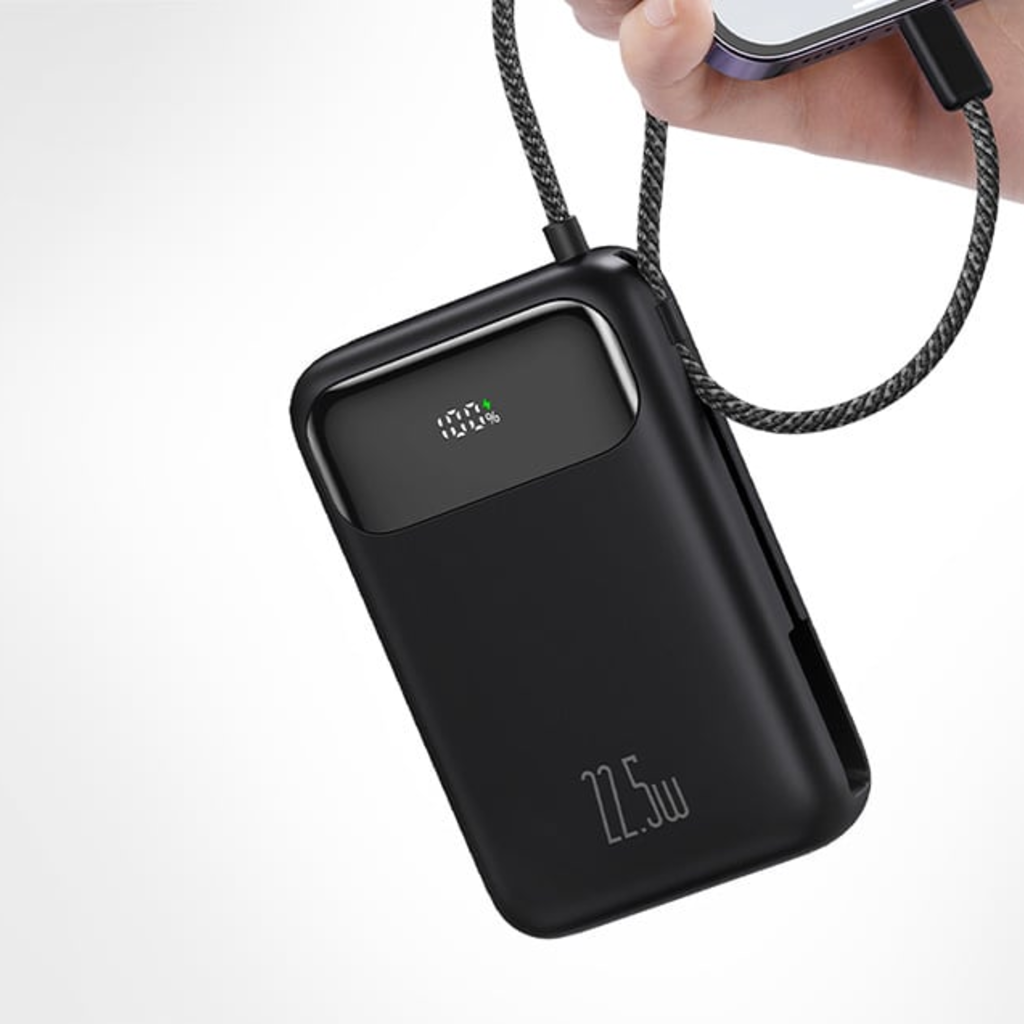 Mcdodo Power Bank MC-3710 Digitális kijelző 20000mAh, 22.5W (fekete) - 10