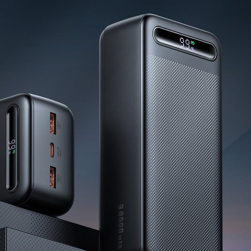 Mcdodo Power Bank MC-3911 Digitális Kijelzővel 30000mAh, 22.5W, fekete - 7