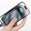 Mcdodo Mágneses Vezeték nélküli Power Bank MC-4261 10000mAh, 20W (fekete) tok - 4. kép