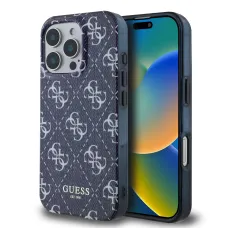 Guess IML Denim Effect MagSafe tok iPhone 16 Pro-hoz Sötétkék