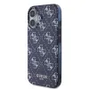 Guess IML Denim Effec MagSafe tok iPhone 16 sötétkék - 1. kép