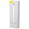 Baseus kapacitív aktív/passzív stylus toll LED-del + Type C kábel 3A 0,5 méter (SXBC040002) fehér - 4. kép