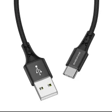 Borofone Kábel BX20 Enjoy - USB-ről Type C-re - 2A 1 méter fekete