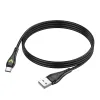 Borofone kábel BX65 Bright - USB to Type-C - 2A 1 méter fekete - 1. kép