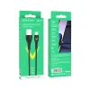 Borofone kábel BX65 Bright - USB to Type-C - 2A 1 méter fekete - 3. kép