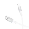 Borofone Kábel BX101 Creator - Type C to Lightning - PD 27W 3A 1 méter, fehér - 0. kép