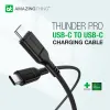 Amazing Thing Cable Thunder Pro CCC210MTHBK - Type C to Type C - PD 60W 4A 2,1 méter fekete - 3. kép