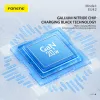 Foneng fali töltő EU42 GaN - USB + Type C - PD 20W 3A fehér - 3. kép