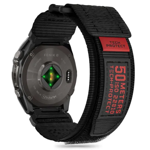 Tech-protect Scout Pro Garmin Fenix 5x / 5x Plus / 6x / 6x Pro / 7x / 8 (51 Mm) Fekete