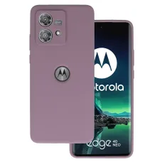 Silikónové puzdro Lite pre Motorola Edge 40 Neo 5G heather Silikónové puzdro Lite pre Motorola Edge 40 Neo 5G heather