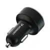 Wozinsky WDCCB autós töltő kijelzővel 50W 2xUSB-C / 2xUSB-A - Fekete - 1. kép