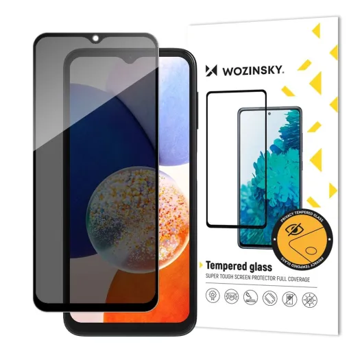 Wozinsky Privacy Glass üvegfólia Samsung Galaxy A13-hoz Anti Spy szűrővel